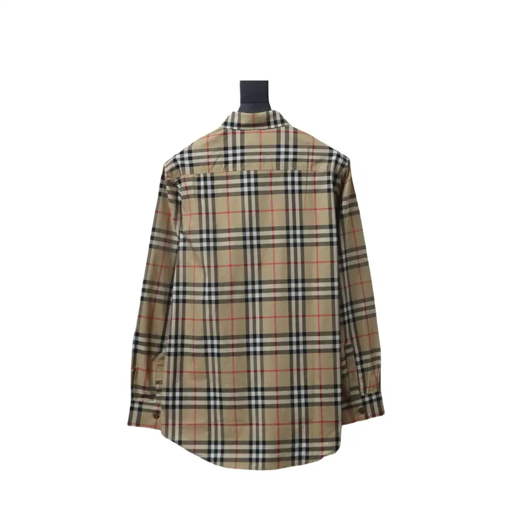 Burberry Classic Striped Long Sleeve Shirt Beige – BRS033