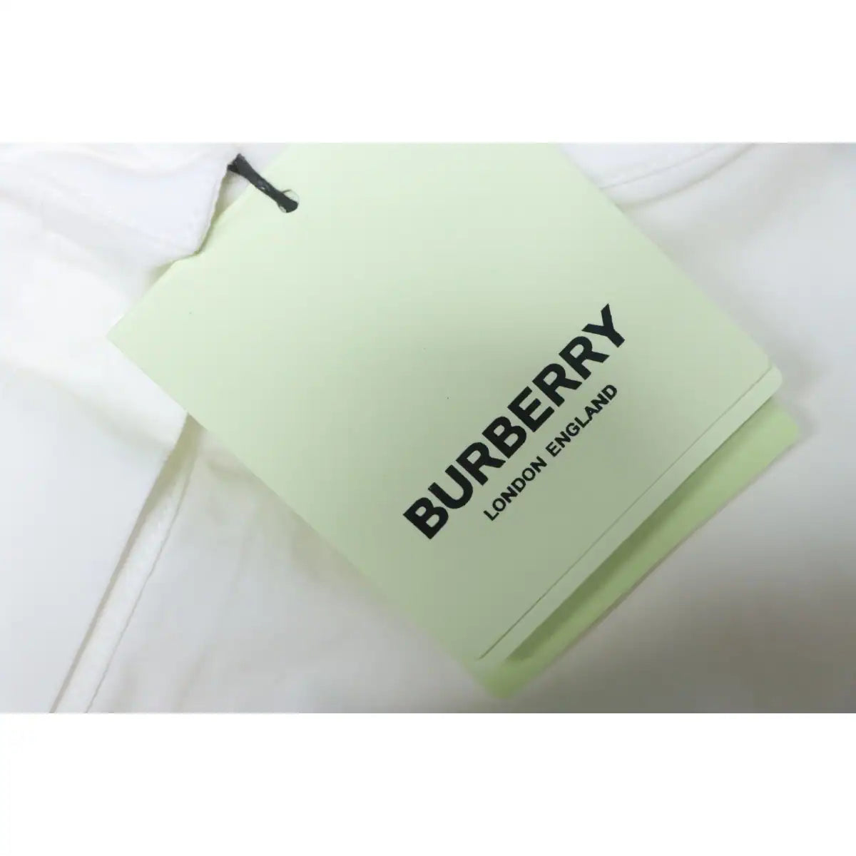Burberry Undercover Logo-patch Cotton-blend Long Sleeve Shirt White – BRS032