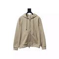Burberry War Horse Cross-Stitch Print Zip-Up Hoodie Apricot – BCK004