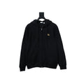 Burberry War Horse Cross-Stitch Print Zip-Up Hoodie Black – BCK006