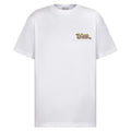CD AND KAWS T-SHIRT, RELAXED FIT WHITE COTTON JERSEY – DOT032