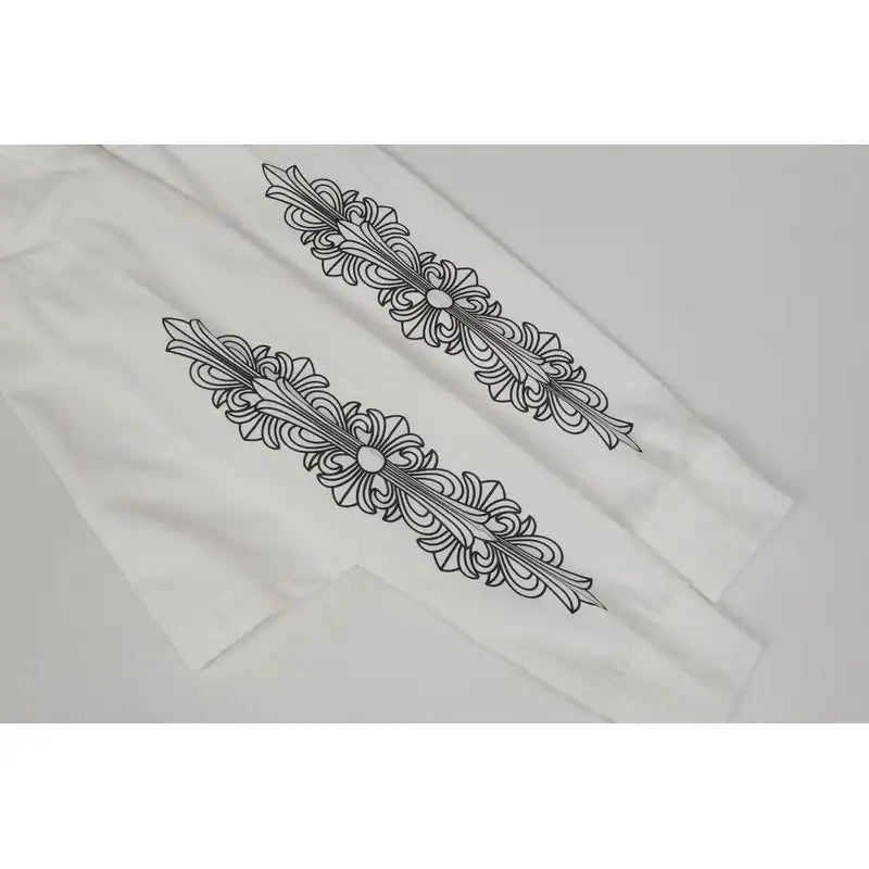 Chrome Hearts 25FW Back Sanskrit Print Long Sleeve White – CHK007