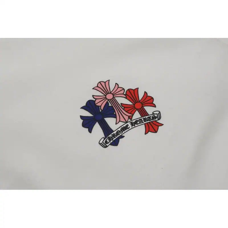 Chrome Hearts 25FW Colorful Cross Print Zip-Up Hoodie – CHK013