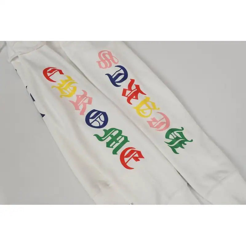 Chrome Hearts 25FW Colorful Cross Print Zip-Up Hoodie – CHK013