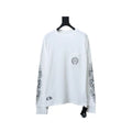 Chrome Hearts 25FW Front and Back Horseshoe Print Long Sleeves White – CHK029