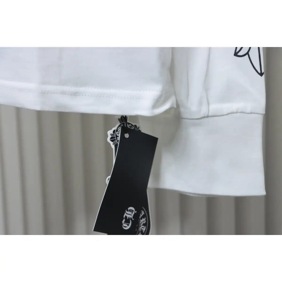 Chrome Hearts 25FW Front and Back Horseshoe Print Long Sleeves White – CHK029