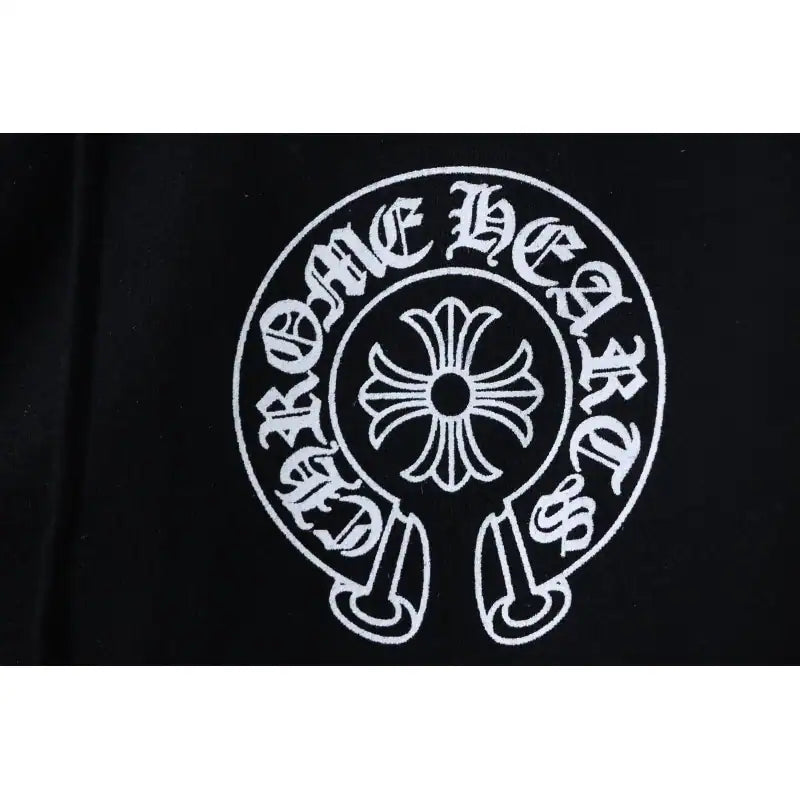 Chrome Hearts 25FW Sanskrit Cuff Print Zip-Up Hoodie Black – CHK011