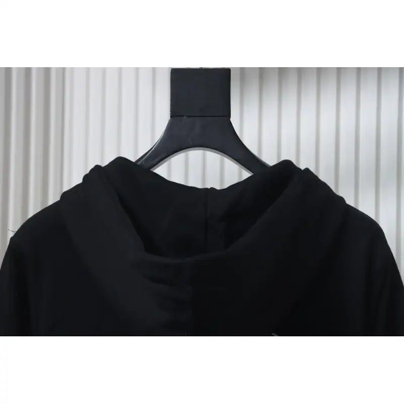 Chrome Hearts 25FW Sanskrit Cuff Print Zip-Up Hoodie Black – CHK011
