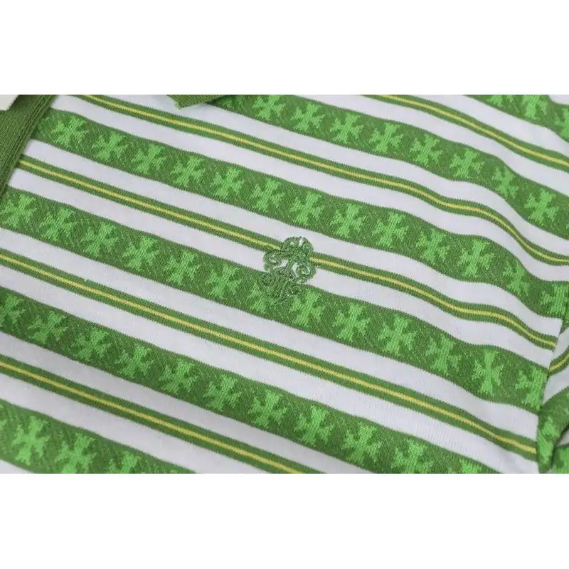 Chrome Hearts 25FW Striped Lapel Long Sleeves Green – CHK027