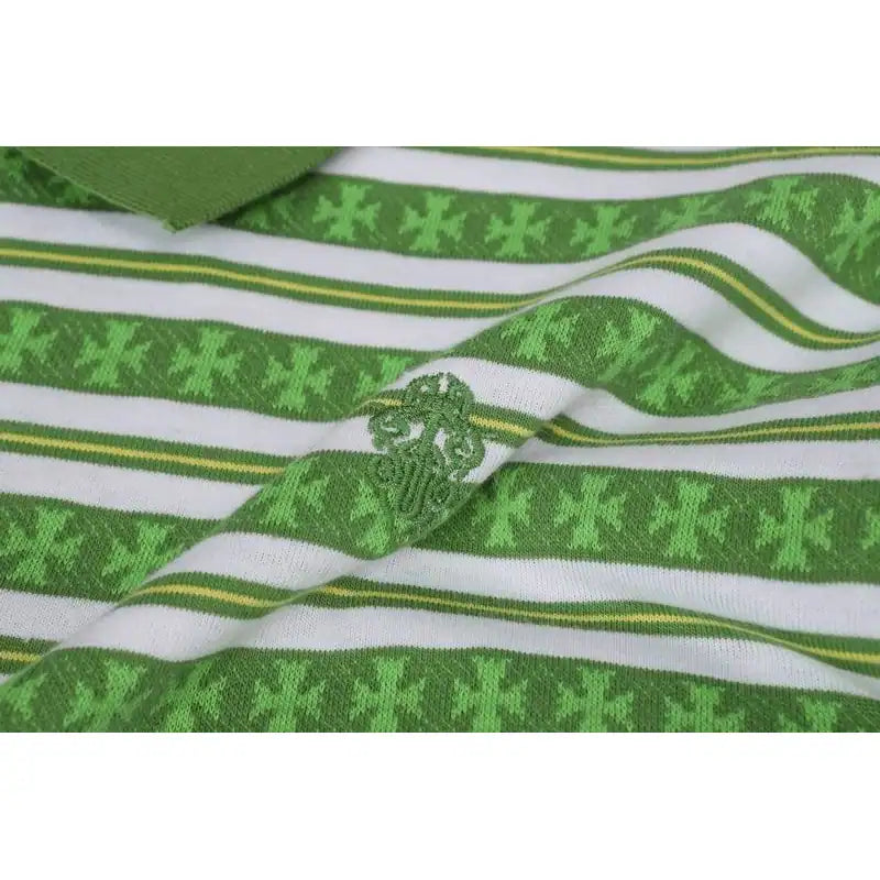 Chrome Hearts 25FW Striped Lapel Long Sleeves Green – CHK027