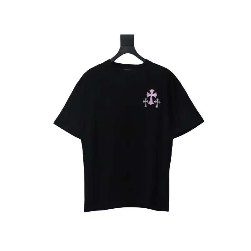 Chrome Hearts 25ss Glitter Logo Print T-shirt Black – CHS001