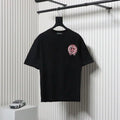 Chrome Hearts 25ss Oil Painting Overlapping Horseshoe Logo T-shirt Black – CHS010
