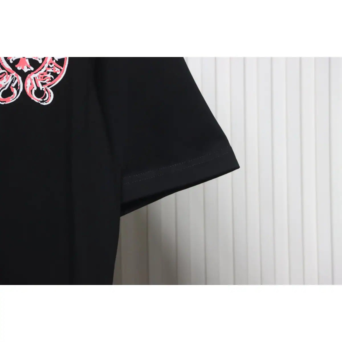 Chrome Hearts 25ss Oil Painting Overlapping Horseshoe Logo T-shirt Black – CHS010