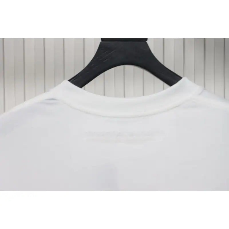 Chrome Hearts 25ss cut-out Patchwork with Silver Cross Embroidery T-shirt White – CHS002