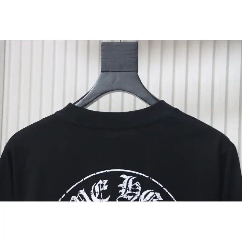 Chrome Hearts CH 25ss Damaged Horseshoe Long Sleeve Black – CHK030