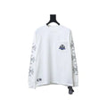 Chrome Hearts CH 25ss Damaged Horseshoe Round Neck Long Sleeve White – CHK017