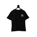 Chrome Hearts CH Colorful Leather Label Cross T-shirt Black – CHS007