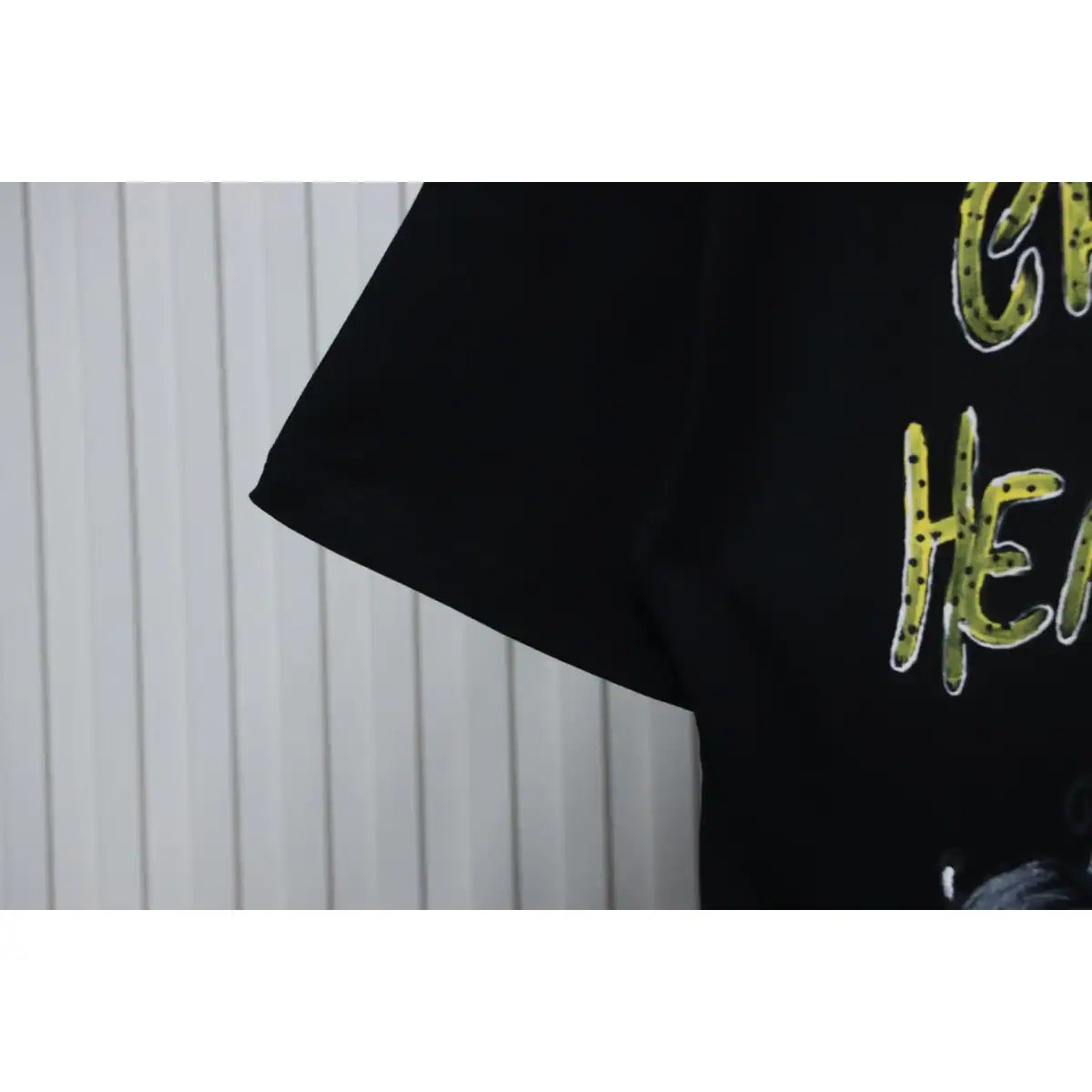 Chrome Hearts CH Graffiti Cartoon T-shirt Black – CHS013