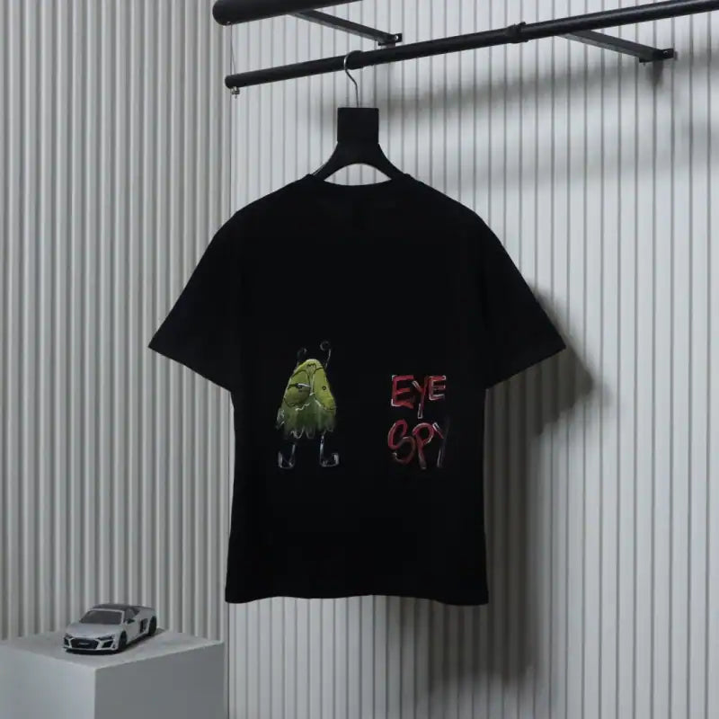 Chrome Hearts CH Graffiti Cartoon T-shirt Black – CHS013