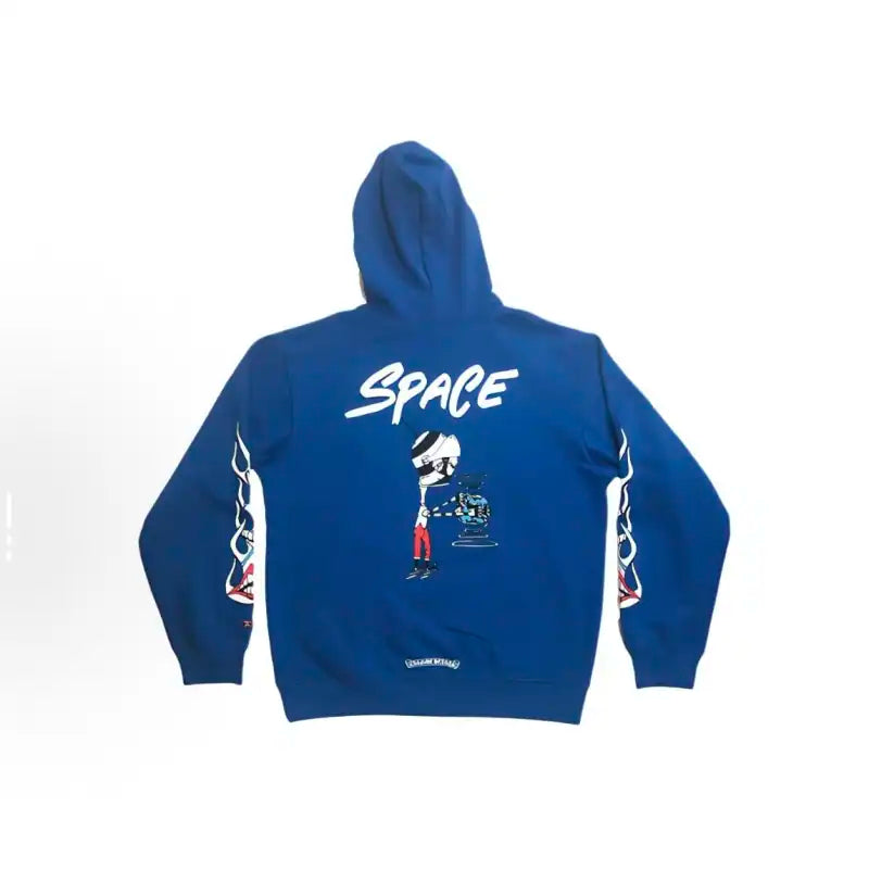 Chrome Hearts CH x Matty Boy Space Hoodie Blue – CHK015