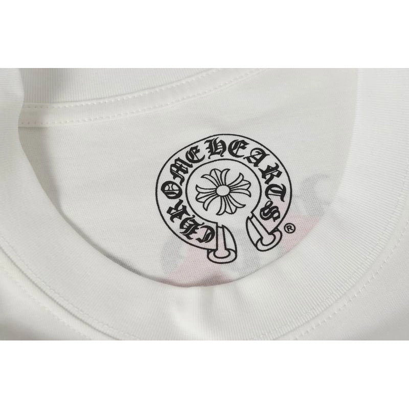 Chrome Hearts Eye Chart Dagger T-shirt White – CHS048