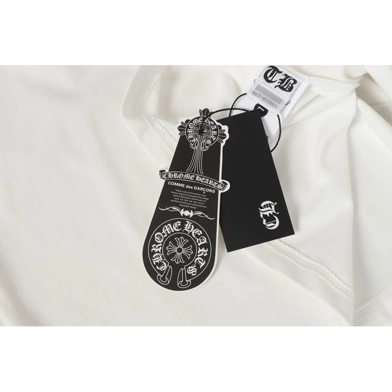 Chrome Hearts Eye Chart Dagger T-shirt White – CHS048