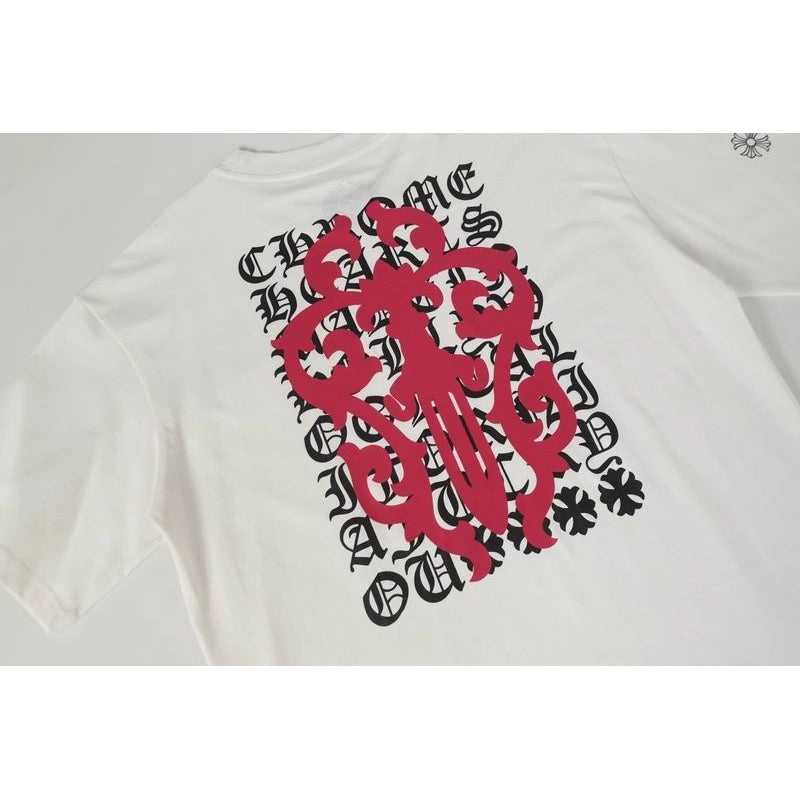 Chrome Hearts Eye Chart Dagger T-shirt White – CHS048