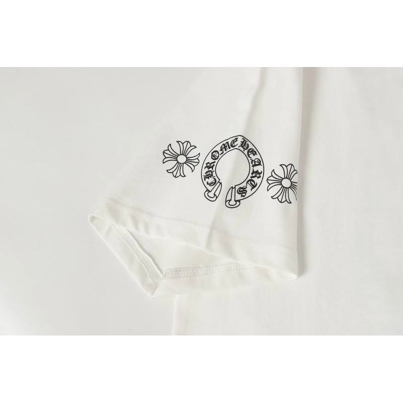Chrome Hearts Eye Chart Dagger T-shirt White – CHS048