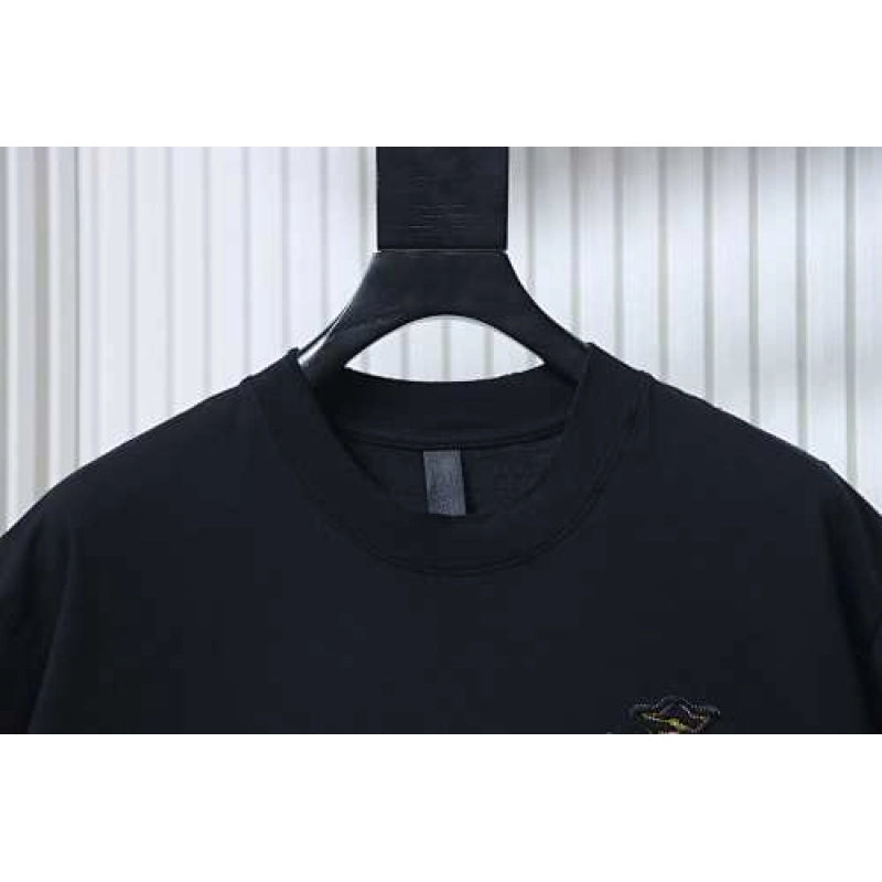 Chrome Hearts Heavy-Embroidered Sanskrit Cross T-Shirt Black – CHS110
