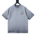 Chrome Hearts Heavy-Embroidered Sanskrit Cross T-Shirt Gray – CHS109