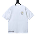 Chrome Hearts Heavy-Embroidered Sanskrit Cross T-Shirt White – CHS108