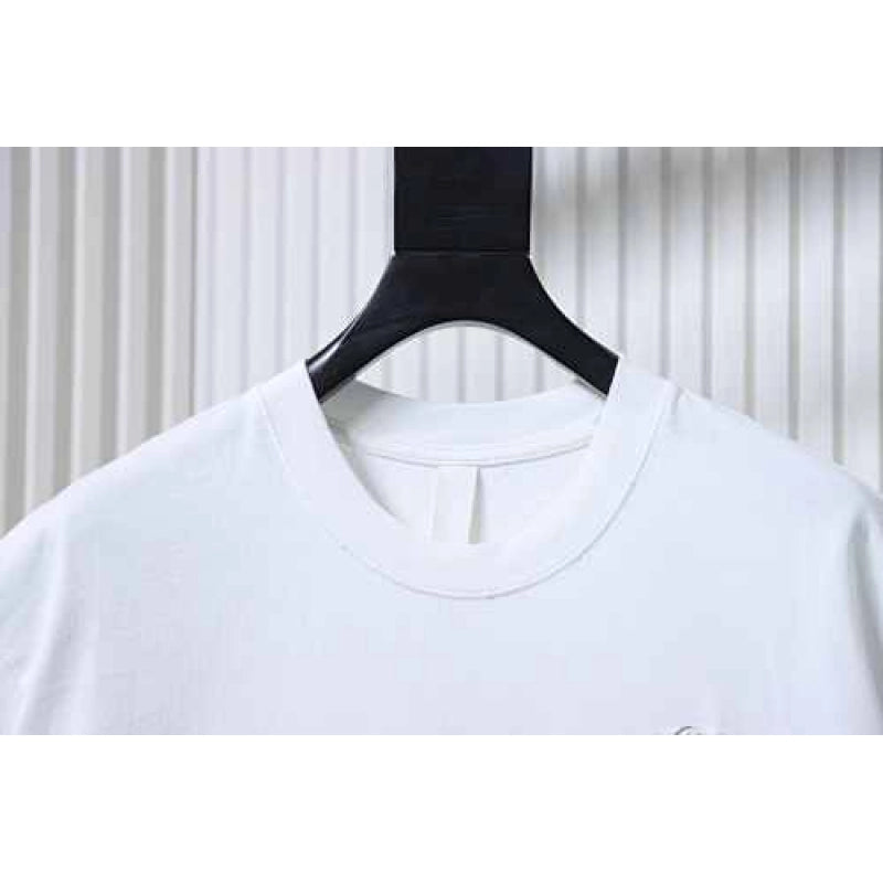 Chrome Hearts Heavy-Embroidered Sanskrit Cross T-Shirt White – CHS108