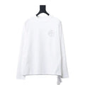 Chrome Hearts Heavy Industry High Temperature Hot Diamond Long Sleeve 24SS White – CHK036