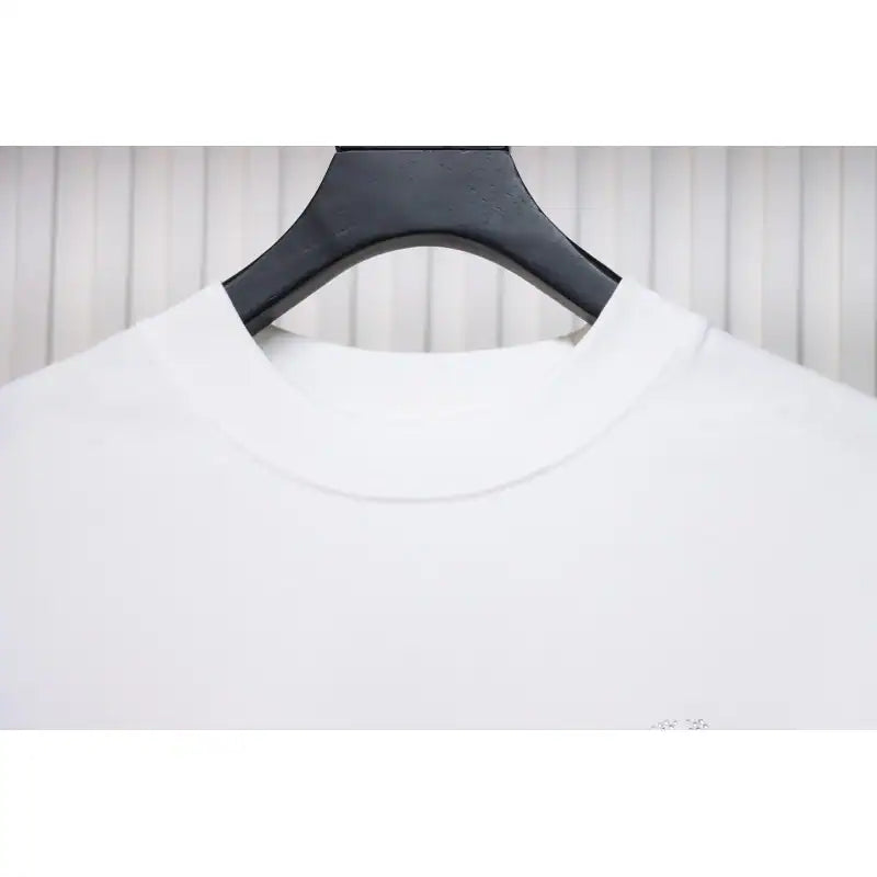 Chrome Hearts Heavy Industry High Temperature Hot Diamond Long Sleeve 24SS White – CHK036