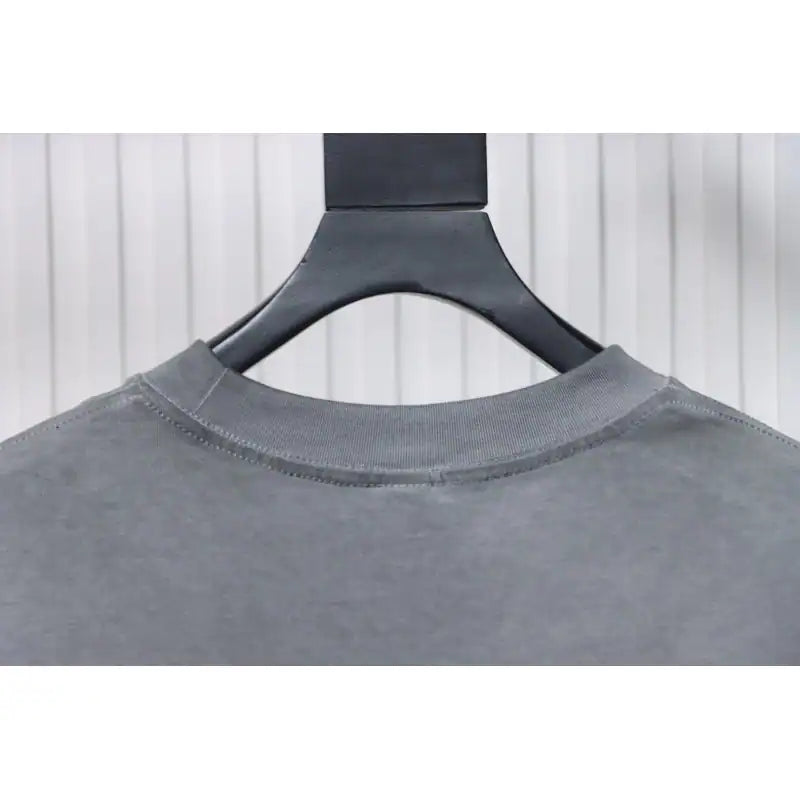Chrome Hearts Heavy Industry Washed Distressed T-shirt Gray – CHS004
