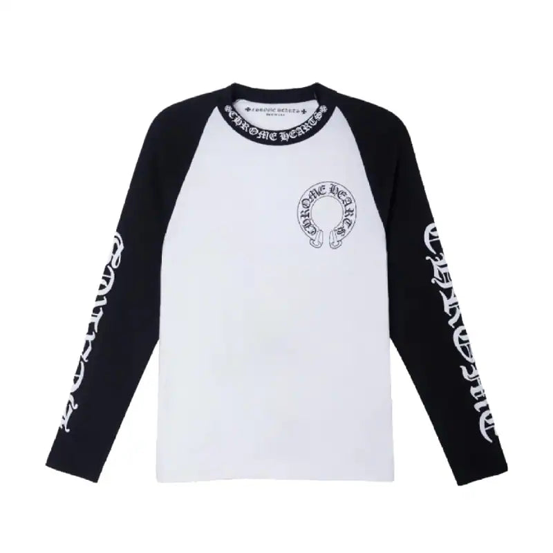 Chrome Hearts Horseshoe Sanskrit Colorblock Long Sleeve – CHK002
