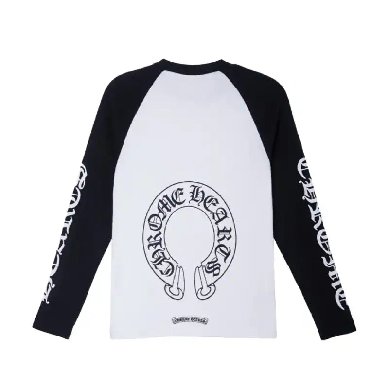 Chrome Hearts Horseshoe Sanskrit Colorblock Long Sleeve – CHK002
