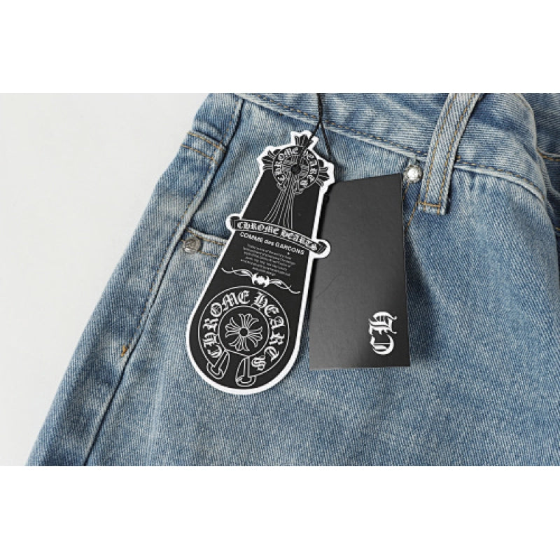 Chrome Hearts Jeans-N2801 Washed Blue – CHJ005