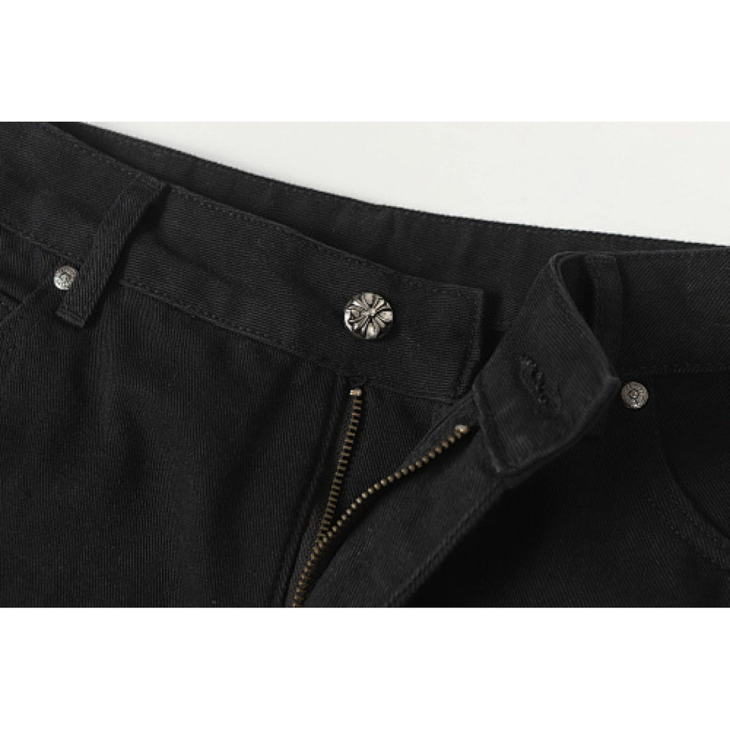 Chrome Hearts Jeans-N2803 Washed Black – CHJ003