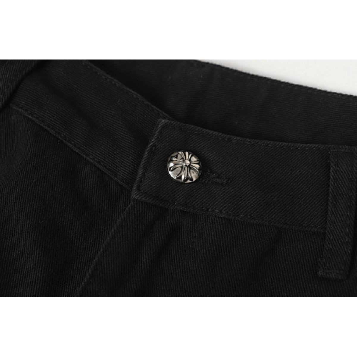 Chrome Hearts Jeans-N2803 Washed Black – CHJ003