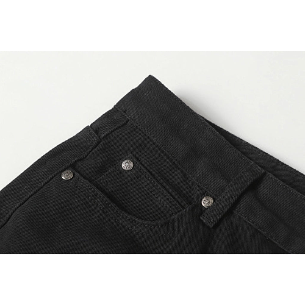 Chrome Hearts Jeans-N2803 Washed Black – CHJ003