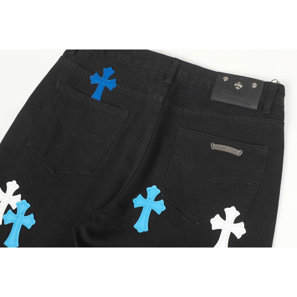 Chrome Hearts Jeans-N2803 Washed Black – CHJ003