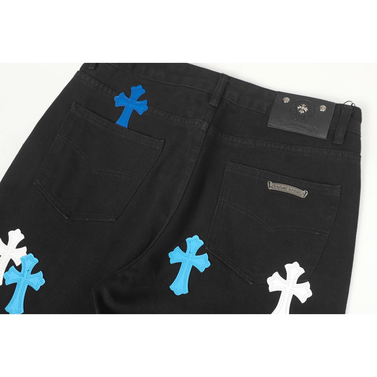 Chrome Hearts Jeans-N2803 Washed Black – CHJ003