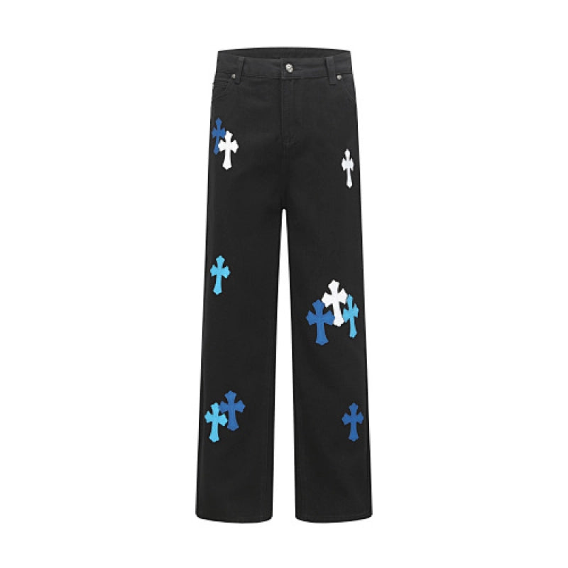 Chrome Hearts Jeans-N2803 Washed Black – CHJ003