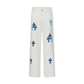 Chrome Hearts Jeans-N2805 White – CHJ001