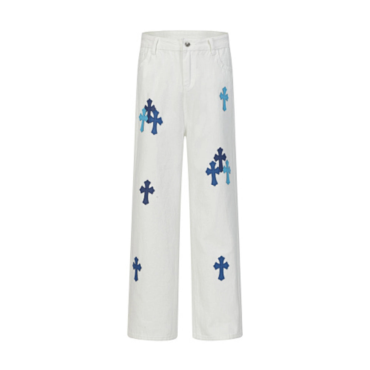 Chrome Hearts Jeans-N2805 White – CHJ001