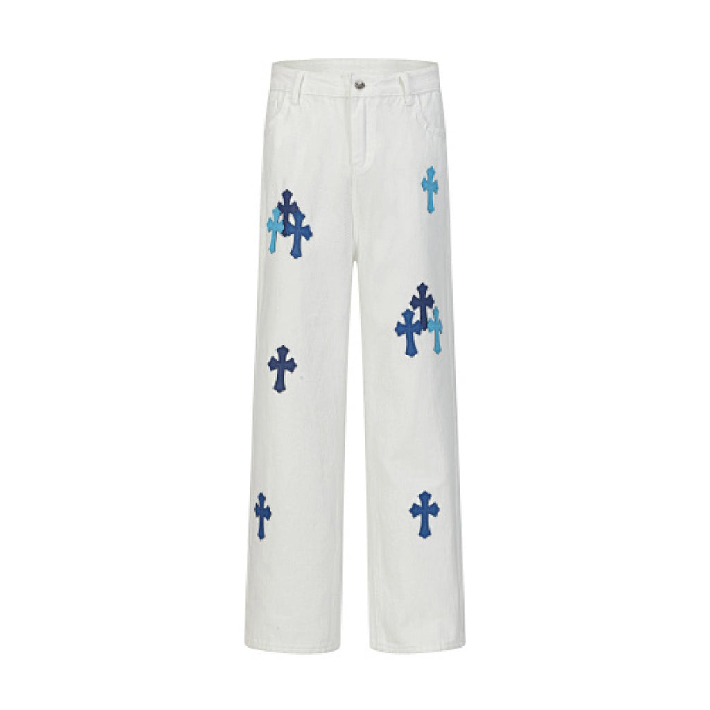 Chrome Hearts Jeans-N2805 White – CHJ001