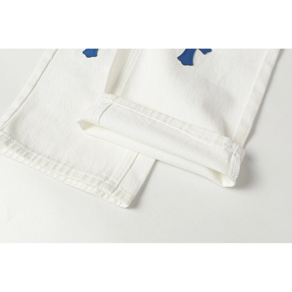Chrome Hearts Jeans-N2805 White – CHJ001