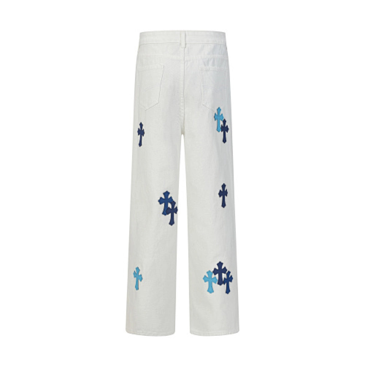 Chrome Hearts Jeans-N2805 White – CHJ001