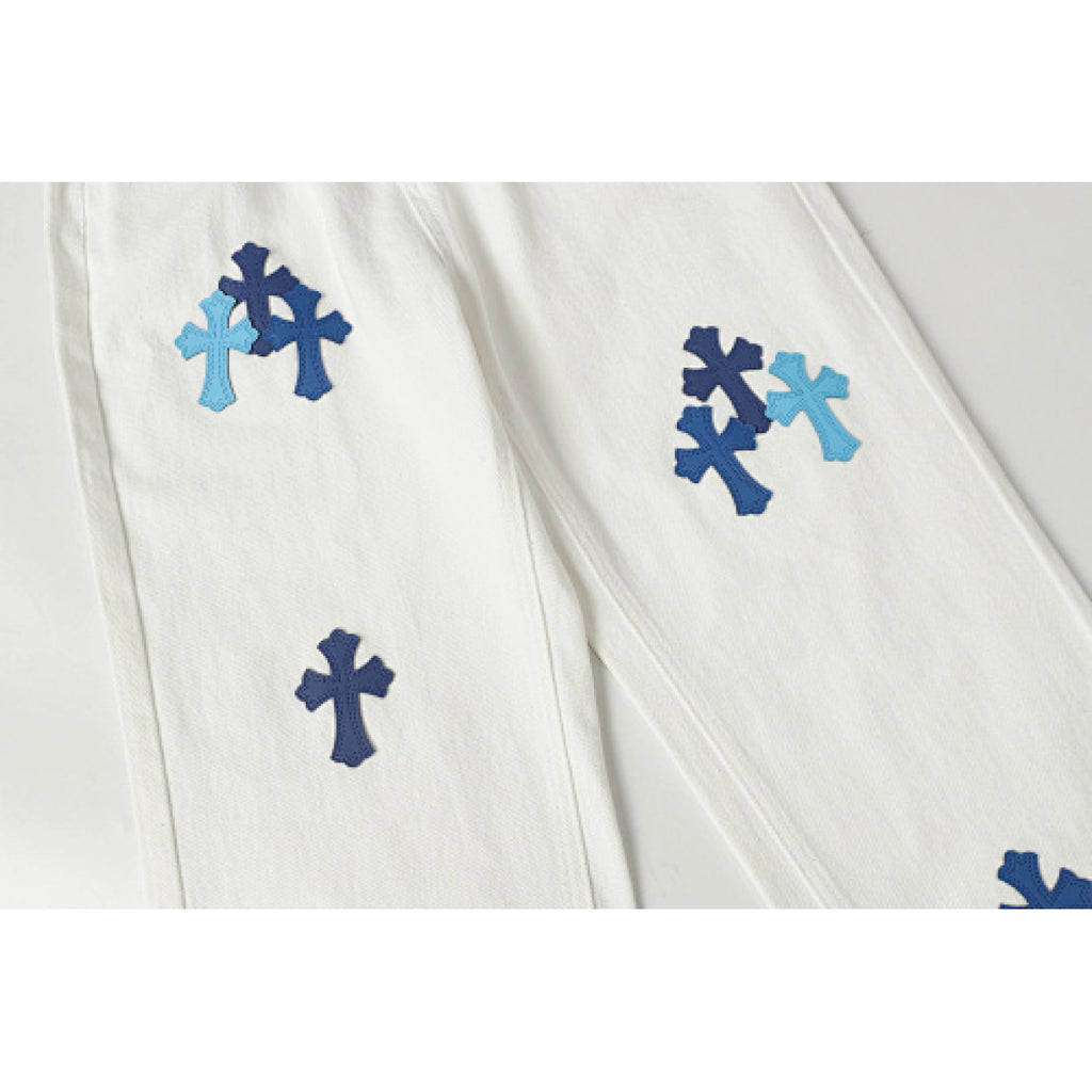 Chrome Hearts Jeans-N2805 White – CHJ001